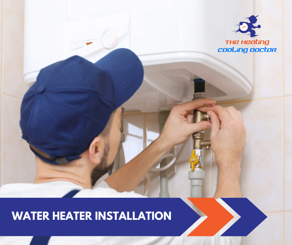 Water Heater Installation made by our technicians